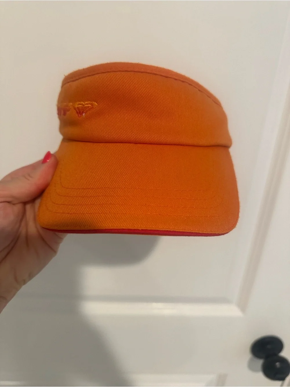 Roxy Orange Sun Visor